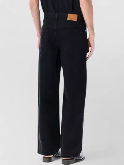 Isabel Marant Jorjey Trousers Five Pocket Design In Black