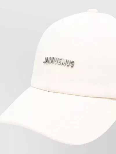 Jacquemus Gadjo Logo Baseball Cap Curved Brim