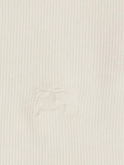 Burberry Adjustable-drawcord Tank Top In White