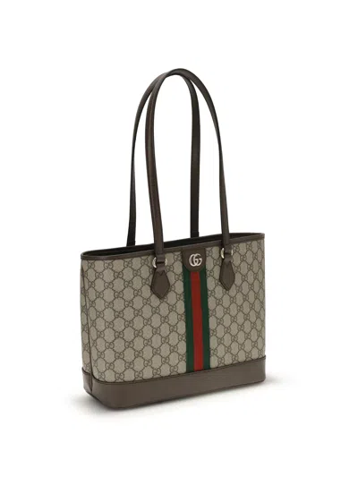 Gucci Women Medium Ophidia Tote Bag In White