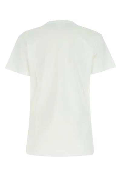 Isabel Marant Étoile Isabel Marant Etoile Women White Cotton Aby T-shirt In White