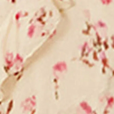 Isabel Marant Étoile Luxie Floral-pattern Midi Dress In Neutral