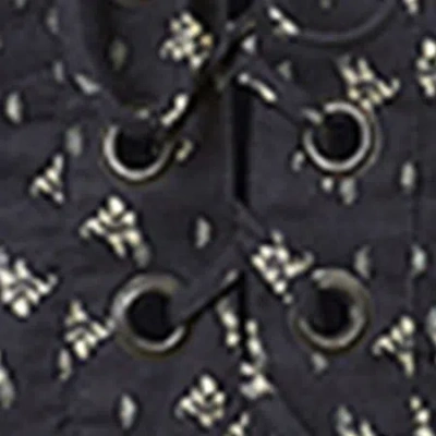 Isabel Marant Étoile Dryna Floral-pattern Mini Dress In Gray