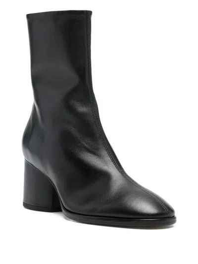 Aeyde "ayla" Nappa Ankle Boots In Black