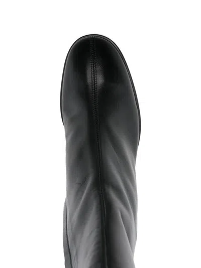 Aeyde "ayla" Nappa Ankle Boots In Black