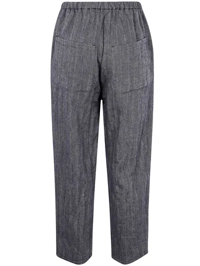 Apuntob Elastic Waist With Pockets Regular Fit Trousers In Gray