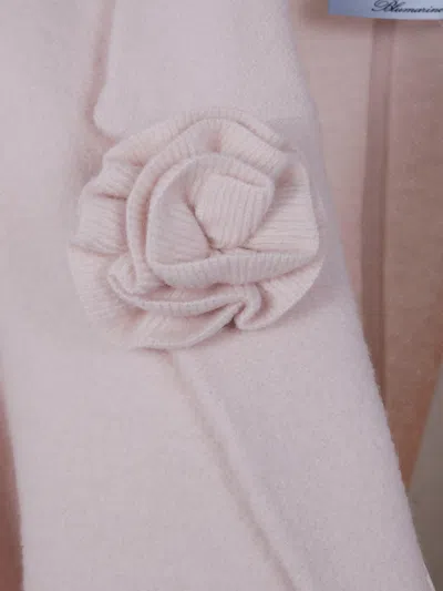 Blugirl Oversized Knit Jacquard Jacket In Pink