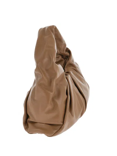 Bottega Veneta The Shoulder Pouch Hobo Bag In Brown