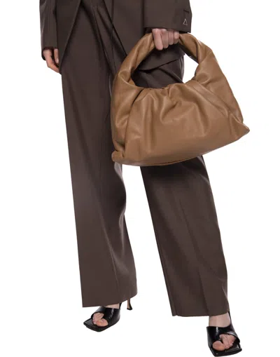 Bottega Veneta The Shoulder Pouch Hobo Bag In Brown