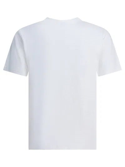 Buzz Rickson's Cotton T-shirt With Buttons T-shirts White In White