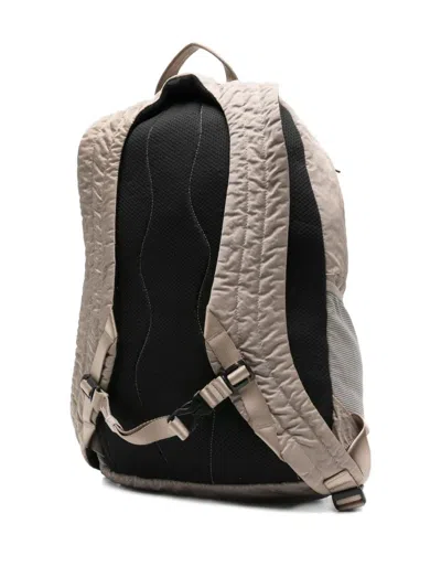 C.p. Company C.p.company Top-handle Backpack With Lens Detail In Gray
