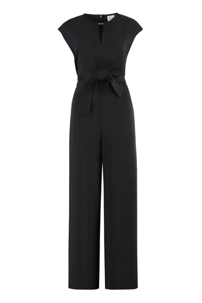 Calvin Klein Jumpsuit In Thin And Stretchy Knit In Black