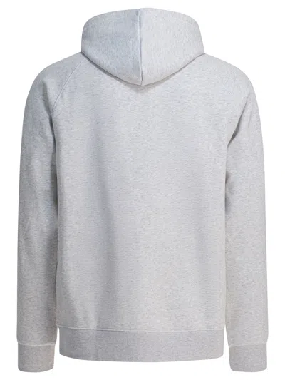 Carhartt Chase Drawstring Hoodie In Gray