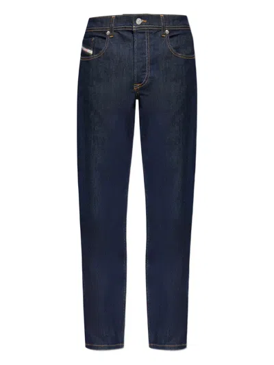 Diesel 2023 Denim Trousers With Belt Loops In Blue