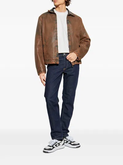 Diesel 2023 Denim Trousers With Belt Loops In Blue