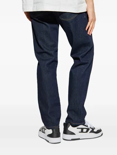 Diesel 2023 Denim Trousers With Belt Loops In Blue