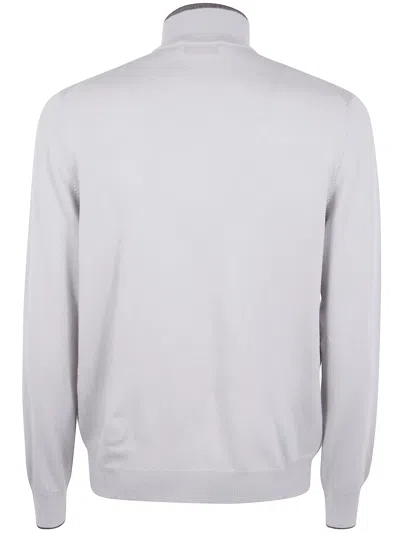 Gran Sasso Cardigan Full Zip "gransasso" Jacket In Gray