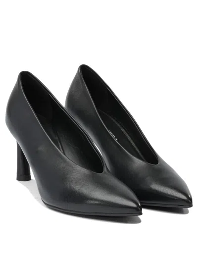 Halmanera Pointed-toe Heeled Pumps In Black