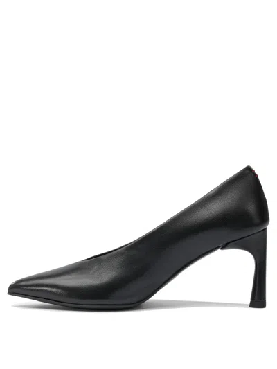 Halmanera Pointed-toe Heeled Pumps In Black