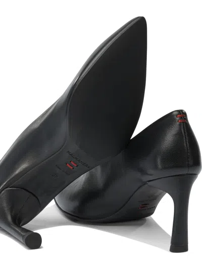 Halmanera Pointed-toe Heeled Pumps In Black