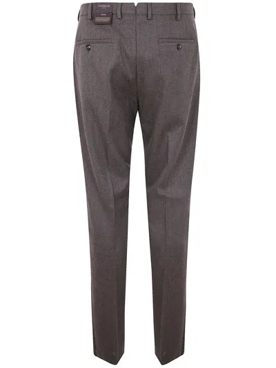 Incotex "chino Straight Fit" Trousers In Gray