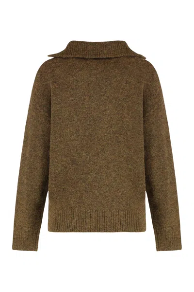 Isabel Marant Étoile Isabel Marant Etoile Phylia Alpaca Blend Sweater In Green