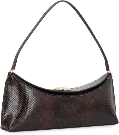 Jacquemus Shoulder Le Calisso Piton Marron In Brown