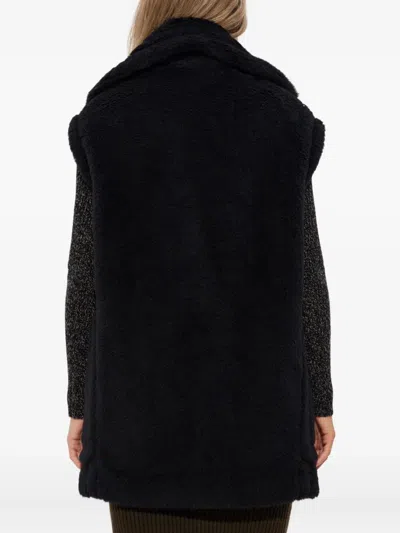 Max Mara Coats Black In Black