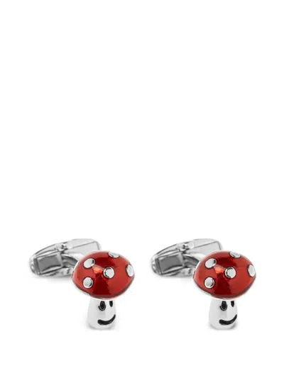 Paul Smith Men Cufflink Toadstl In Metallic
