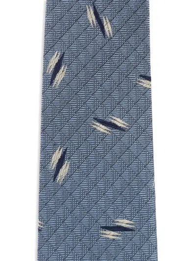 Paul Smith Men Tie Retro In Blue