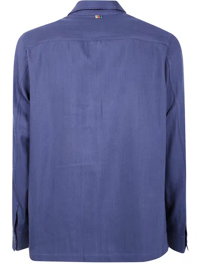 Paul Smith Mens Shirt Jacket In Blue