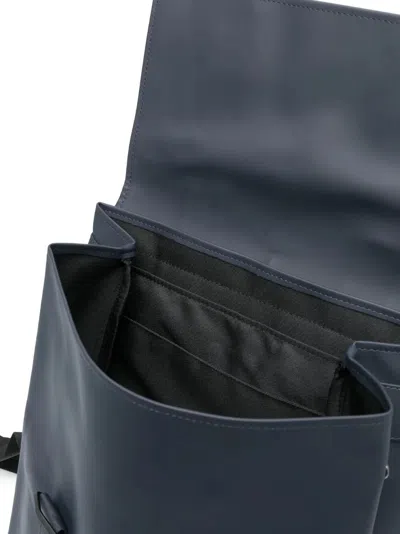 Rains Messenger Bag "w3" In Blue