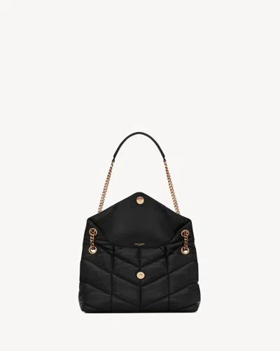 Saint Laurent Bolso Sintra Sport S Negro Acolchado In Black
