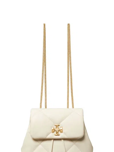 Tory Burch Kira Diamond Quilt Mini Backpack In Neutral