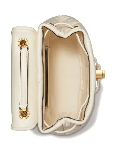 Tory Burch Kira Diamond Quilt Mini Backpack In Neutral