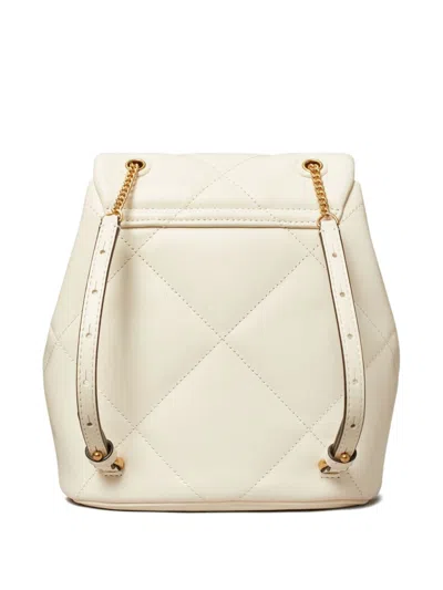 Tory Burch Kira Diamond Quilt Mini Backpack In Neutral