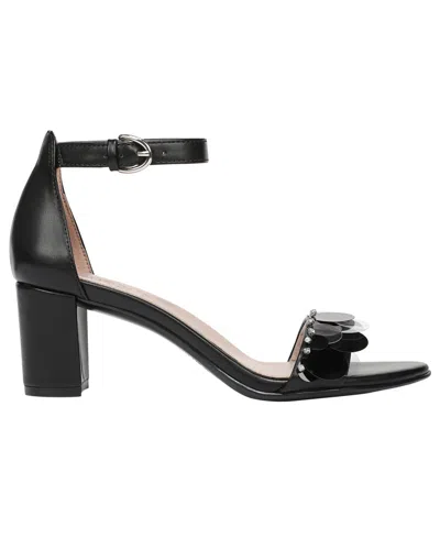 Naturalizer Vera Glow Ankle Strap Sandal In Black