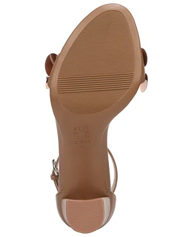 Naturalizer Vera Glow Ankle Strap Sandal In Brown