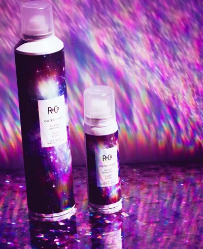 R + Co Outer Space Flexible Hairspray In Transparent