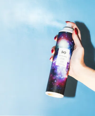 R + Co Outer Space Flexible Hairspray In Transparent