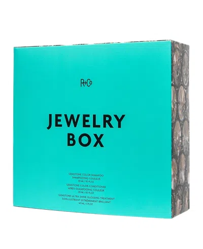 R + Co 3-pc. Jewelry Box Gemstone Shampoo, Conditioner And High Shine Gloss Kit In Multi