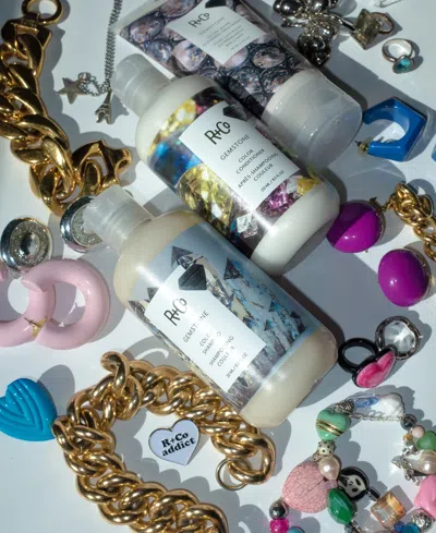 R + Co 3-pc. Jewelry Box Gemstone Shampoo, Conditioner And High Shine Gloss Kit In Multi