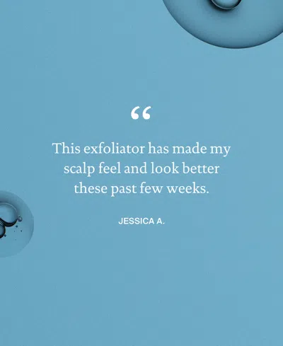 Living Proof Scalp Care Exfoliator Treatment In Blue