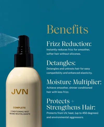 Jvn Hair Complete Leave-in Conditioning Mist, 2.02 Oz. In Transparent