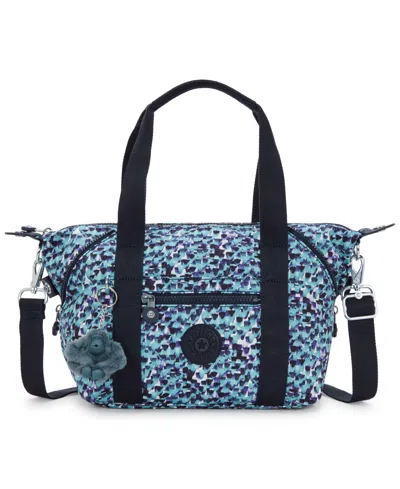 Kipling Art Mini Printed Shoulder Bag In Blue