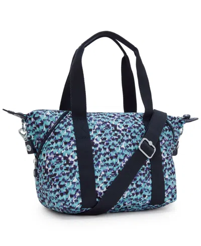 Kipling Art Mini Printed Shoulder Bag In Blue