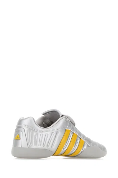 Adidas By Miaou Silver Synthetic Leather  Sneakers In Multi