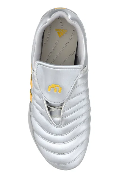 Adidas By Miaou Silver Synthetic Leather  Sneakers In Multi