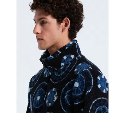 Original Penguin All Over Print Jacket In Black