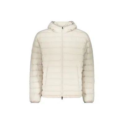 Herno Bicolor Polyamide Shell Jacket In Neutral